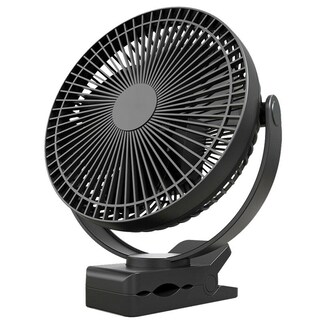 Foto 1 | Ventilador De Flujo De Aire Con Clip, Batería Recargable Usb De 5 Pulgadas - Venta Internacional.