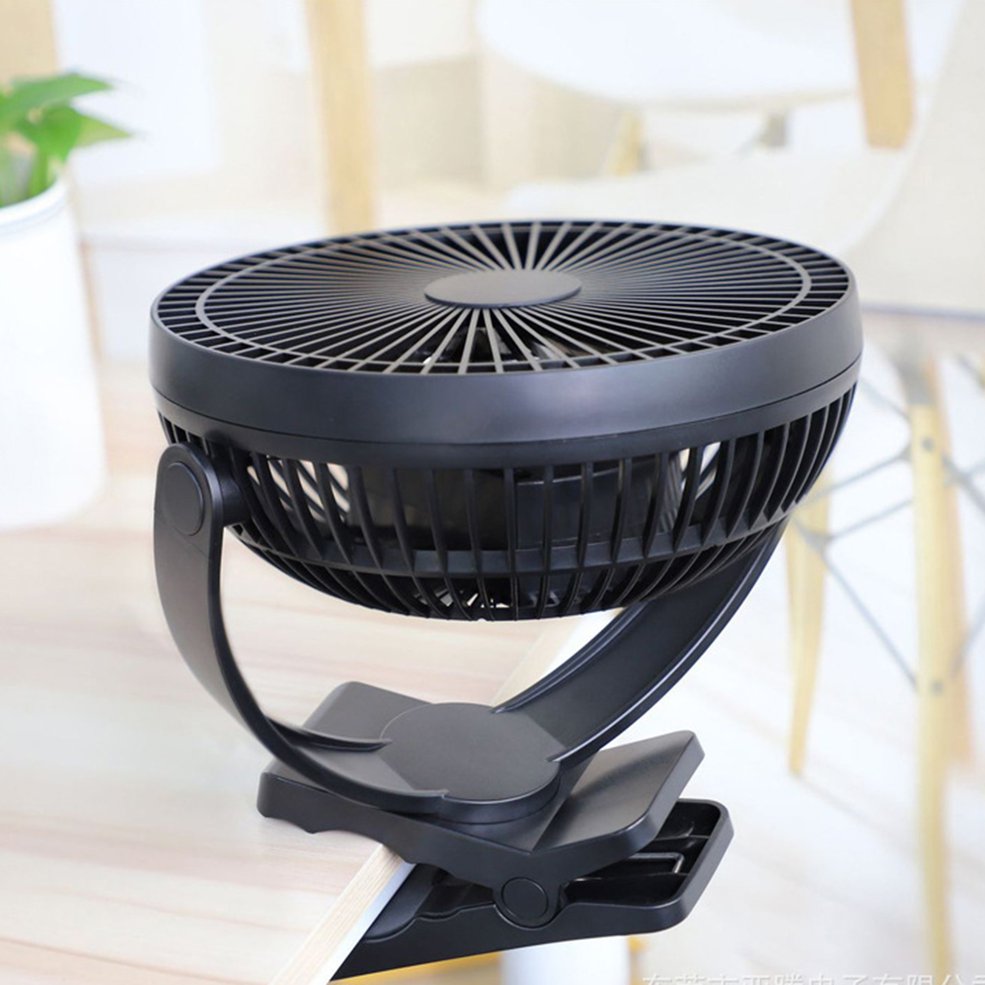 Foto 3 pulgar | Ventilador De Flujo De Aire Con Clip, Batería Recargable Usb De 5 Pulgadas - Venta Internacional.