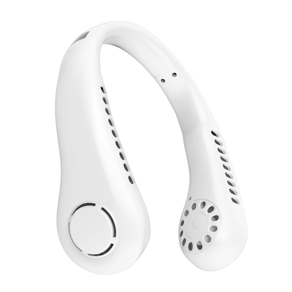 Foto 2 pulgar | Mini Ventilador De Cuello Portátil Sin Cuchillas, Recargable Por Usb Con 5 Velocidades - Venta Internacional.