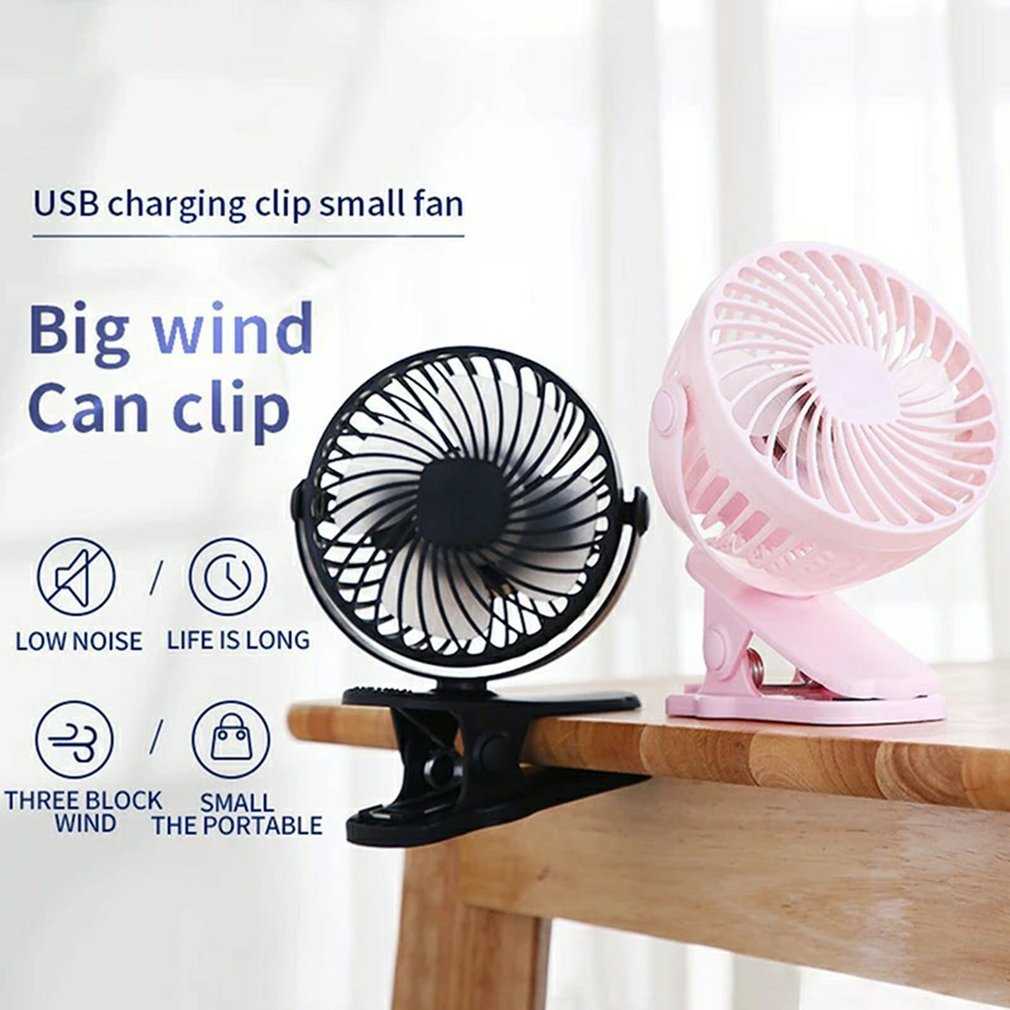 Foto 6 pulgar | Ventilador Portátil Con Carga Usb, Mini Ventilador De Escritorio Con Clip De 360 Grados - Venta Internacional.