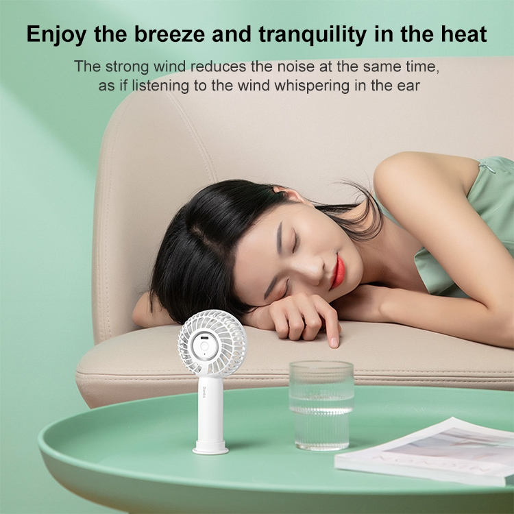 Foto 4 | Ventilador Portátil De Bolsillo F22 Fana Hand Con Base Amarilla - Venta Internacional.