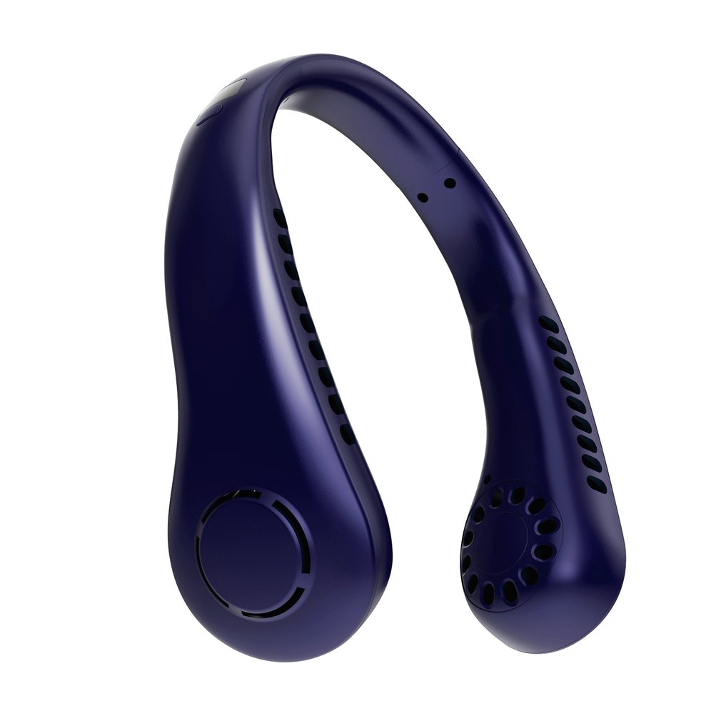 Foto 1 | Ventilador De Cuello Portátil Mini Sin Aspas, Recargable Por Usb Con 5 Velocidades - Venta Internacional.