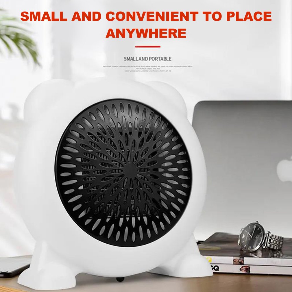 Foto 5 | Calentador De Ventilador Portátil De Escritorio De Bajo Consumo De Energía 600 W - Venta Internacional.