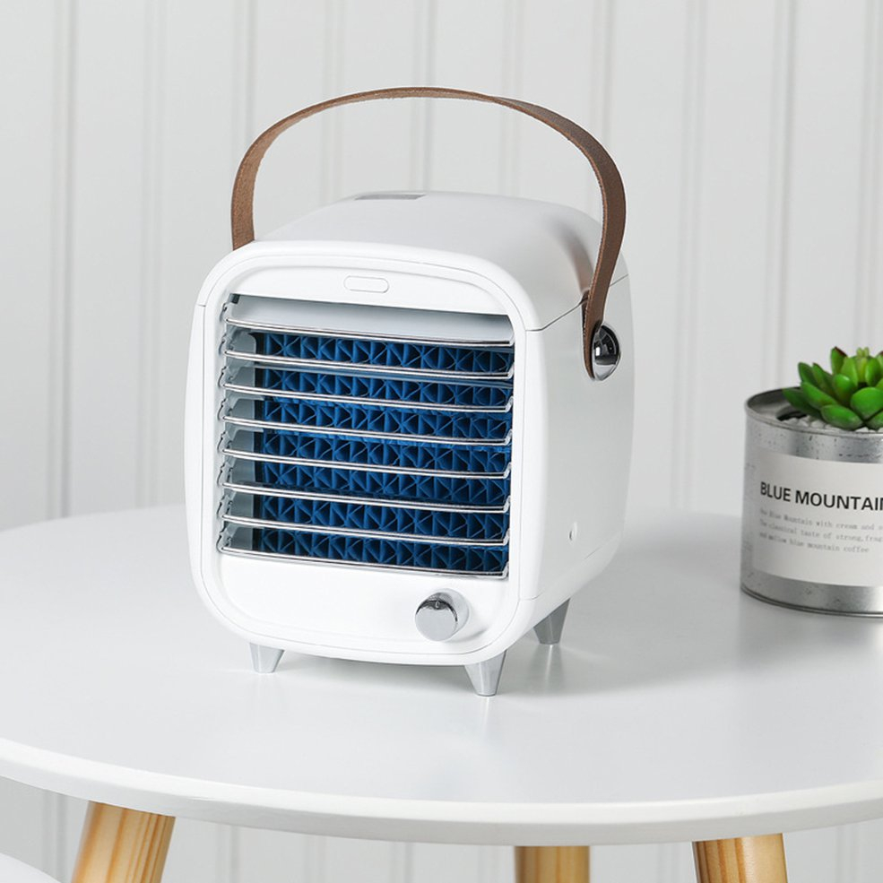 Foto 5 | Mini Refrigerador Pequeño Ventilador Sin Hojas De Plástico Para El Hogar - Venta Internacional.