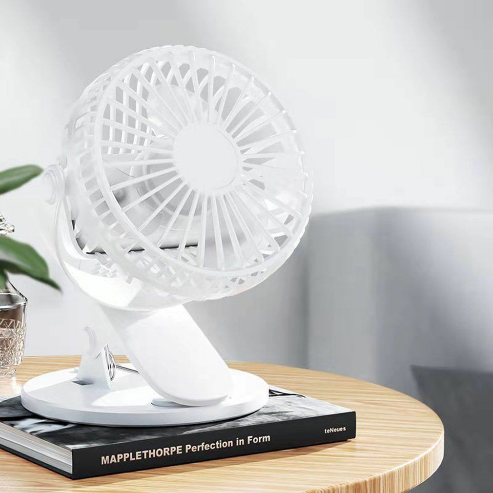 Foto 5 pulgar | Ventilador Portátil Con Carga Usb, Mini Ventilador De Escritorio Con Clip De 360 Grados - Venta Internacional.