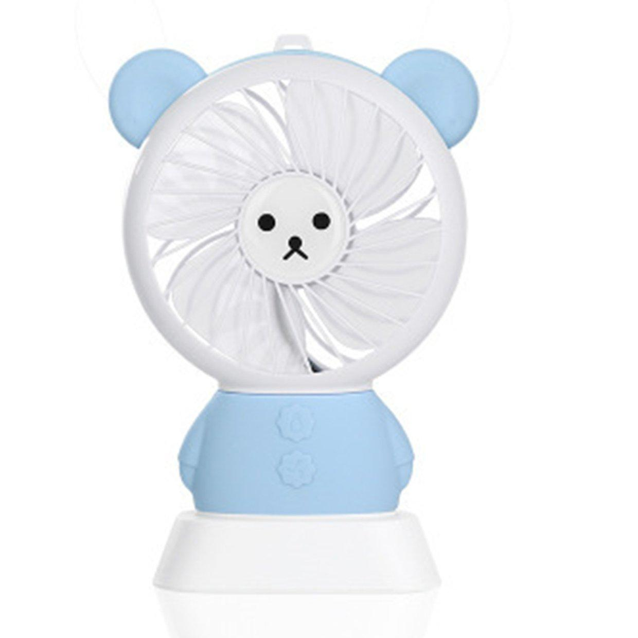 Ventilador Portátil con Carga Mini Usb con Forma de Oso de Dibujos Animados - Venta Internacional