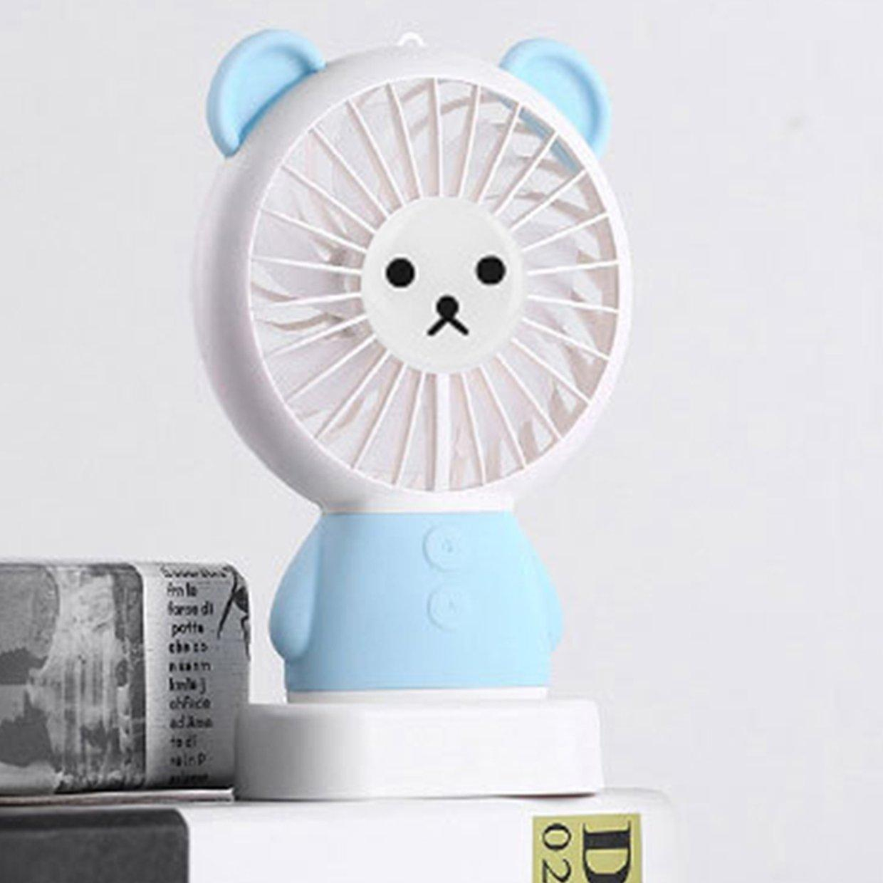 Foto 6 pulgar | Ventilador Portátil con Carga Mini Usb con Forma de Oso de Dibujos Animados - Venta Internacional