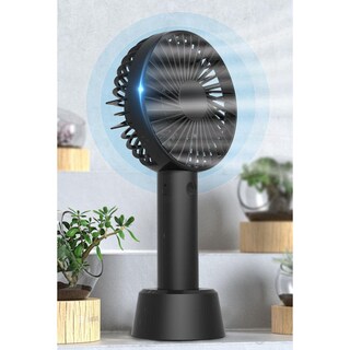 Foto 2 | Ventilador Portátil de Escritorio Recargable por USB - Venta Internacional