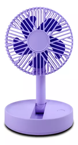 Mini Ventilador de Escritorio Playbox Morado