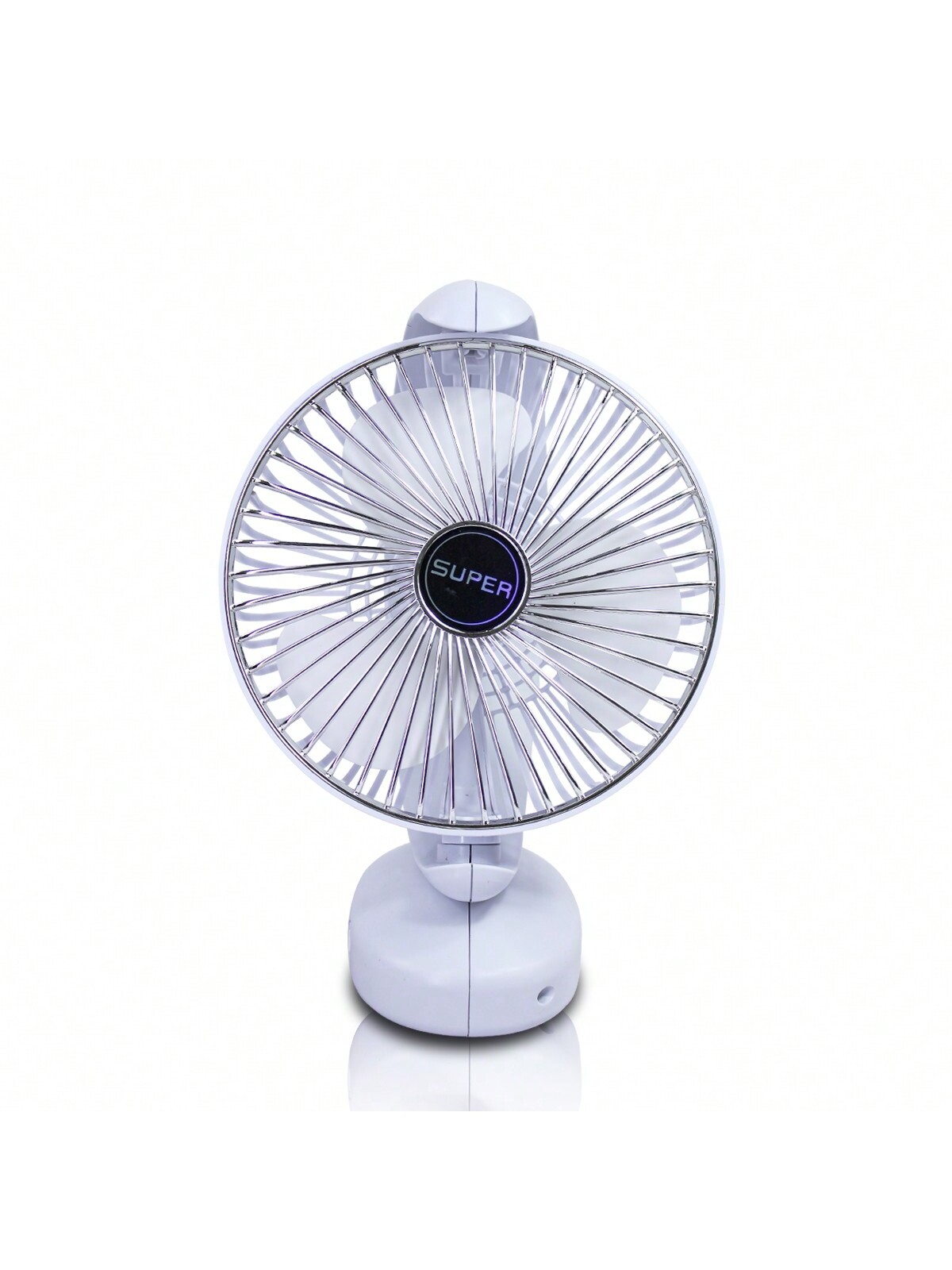 Foto 3 pulgar | Ventilador de Escritorio Playbox VE3-033 color Plata con Velocidad Ajustable