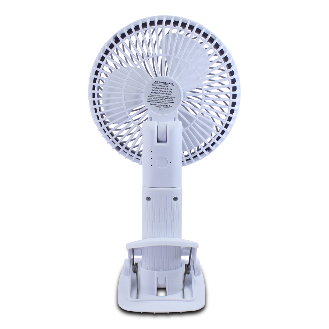 Foto 5 | Ventilador De Ecritorio Fan Recargable Con Pinza Clip