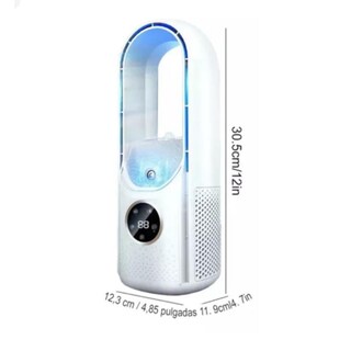 Foto 3 | Ventilador Portátil Air Cooler sin Aspas Mini Freshness - Venta Internacional