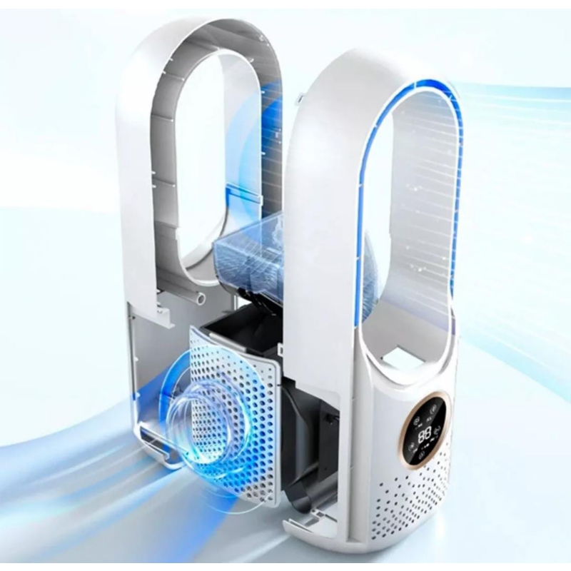 Foto 7 pulgar | Ventilador Portátil Air Cooler sin Aspas Mini Freshness - Venta Internacional