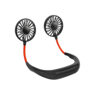 Foto 1 | Miniventilador Portátil Con Cuello Recargable, Diseño Manos Libres - Venta Internacional.