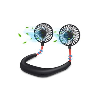 Foto 2 | Miniventilador Portátil Con Cuello Recargable, Diseño Manos Libres - Venta Internacional.