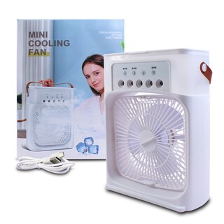 Foto 1 | Ventilador de Escritorio Playbox Blanco con Pulverización de Agua