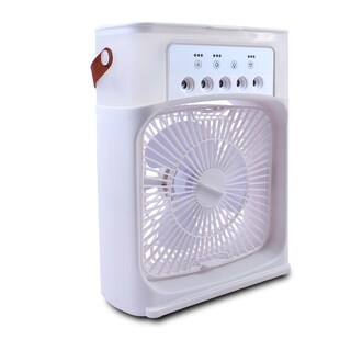 Foto 2 | Ventilador de Escritorio Playbox Blanco con Pulverización de Agua