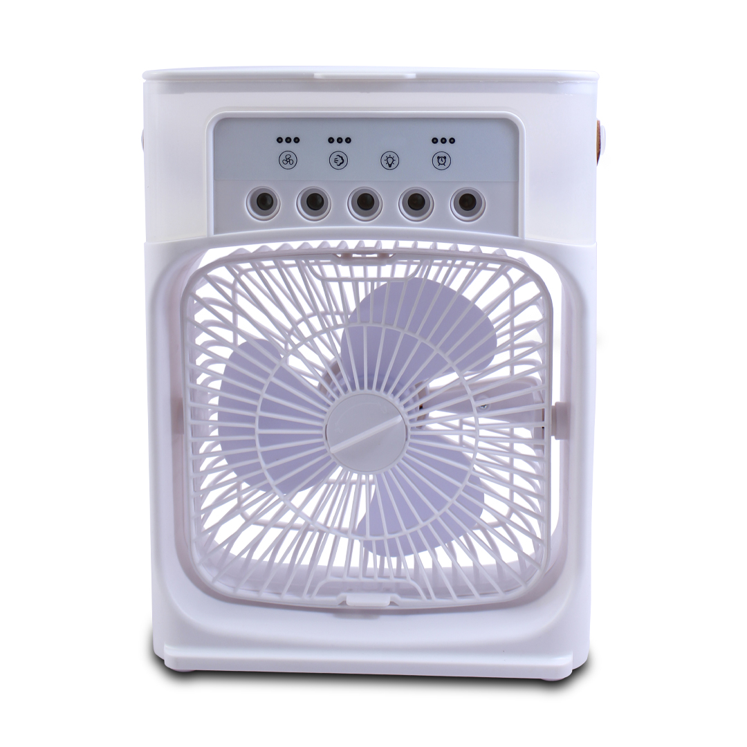 Foto 4 pulgar | Ventilador de Escritorio Playbox Blanco con Pulverización de Agua