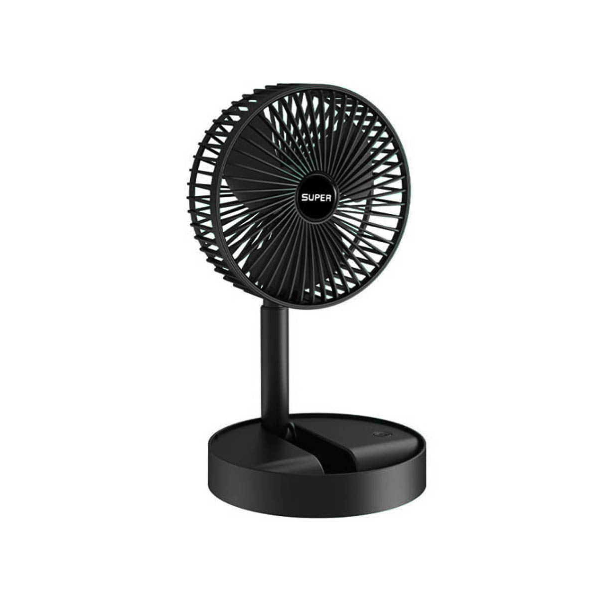 Foto 2 pulgar | Ventilador de Escritorio Dosyu Negro Plegable Recargable