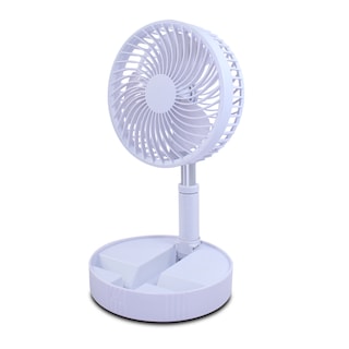Foto 1 | Ventilador de Pedestal Playbox Recargable con 3000 Mah Blanco