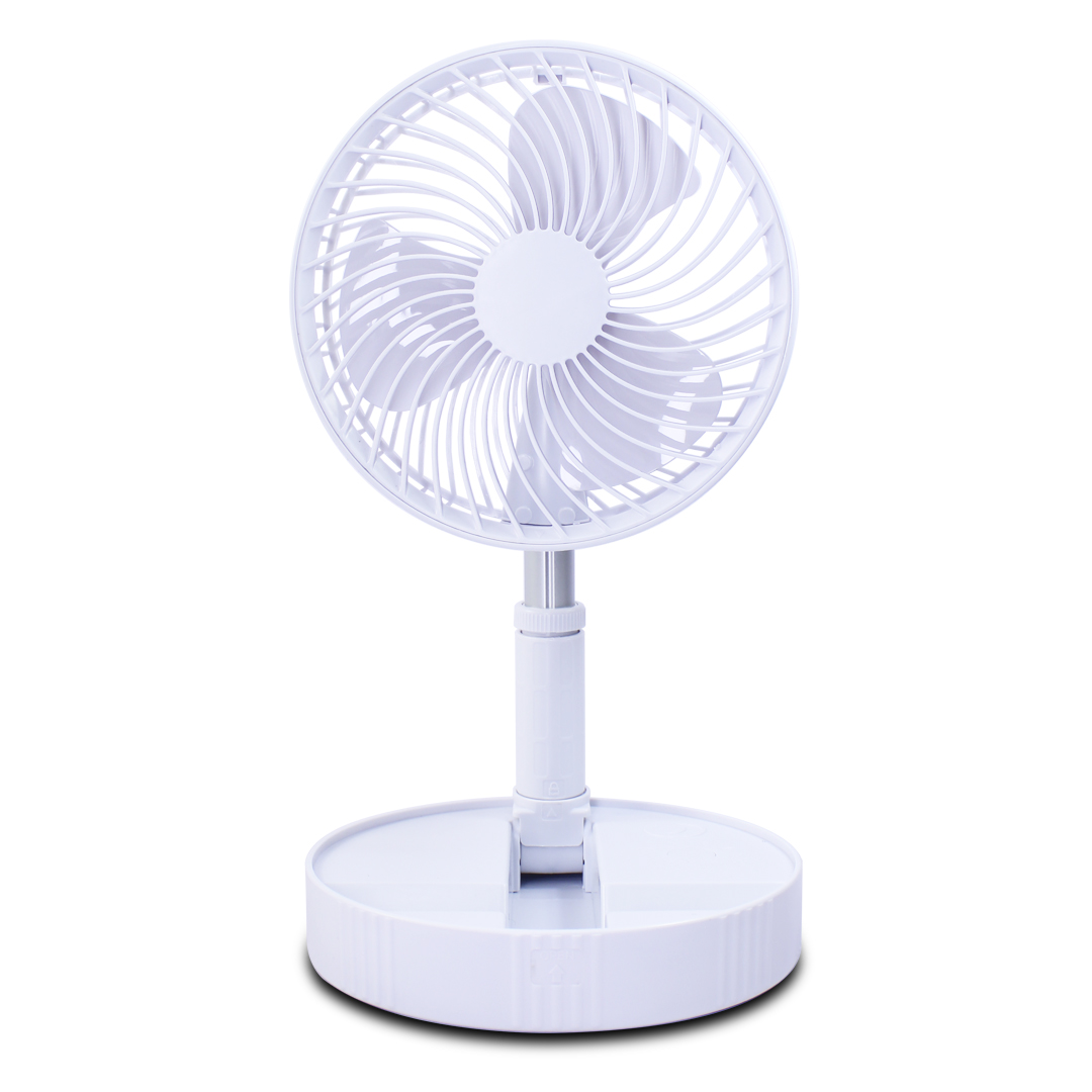 Foto 4 pulgar | Ventilador de Pedestal Playbox Recargable con 3000 Mah Blanco