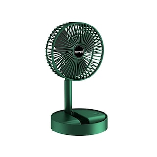 Foto 1 | Ventilador de Escritorio Dosyu Recargable Verde