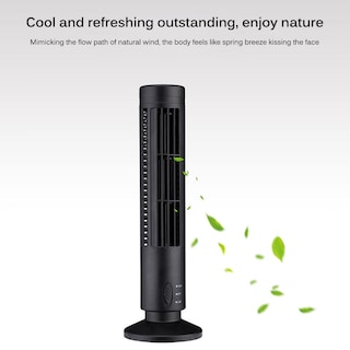 Foto 2 | Ventilador de Torre Usb Httn Eléctrico Portátil sin Aspas 2 Velocidades - Venta Internacional