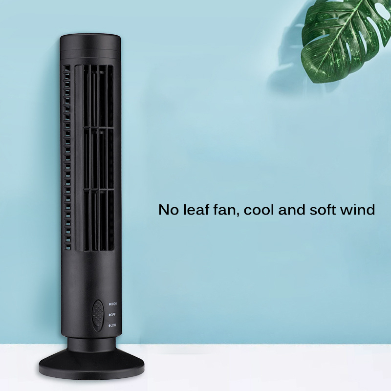 Foto 4 pulgar | Ventilador de Torre Usb Httn Eléctrico Portátil sin Aspas 2 Velocidades - Venta Internacional