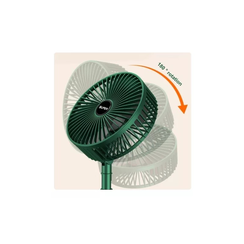 Foto 4 pulgar | Miniventilador de Escritorio Portátil Recargable USB - Venta Internacional