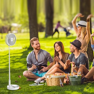 Foto 6 | Ventilador de Pie Aicase Telescópico Portátil Plegable - Venta Internacional