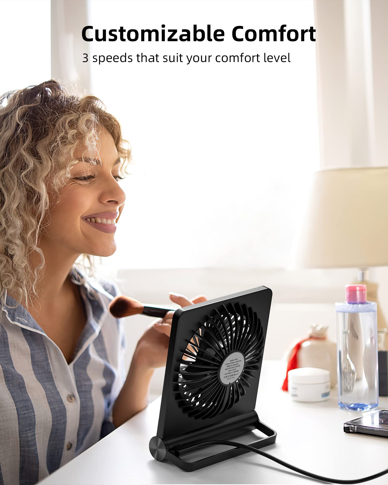 Foto 6 | Ventilador Usb Koonie Strong Wind Ultrasilencioso - Venta Internacional