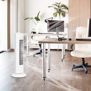 Foto 3 | Ventilador Tipo Torre Costway Oscilante Blanco - Venta Internacional