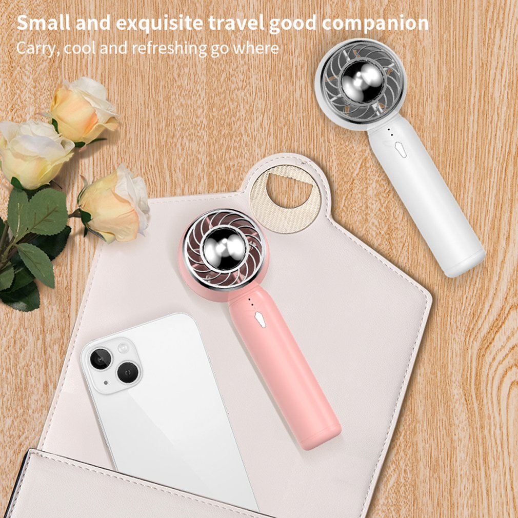 Foto 3 pulgar | Ventilador de Mano Mini Portátil con Refrigeración Recargable Por Usb - Venta Internacional