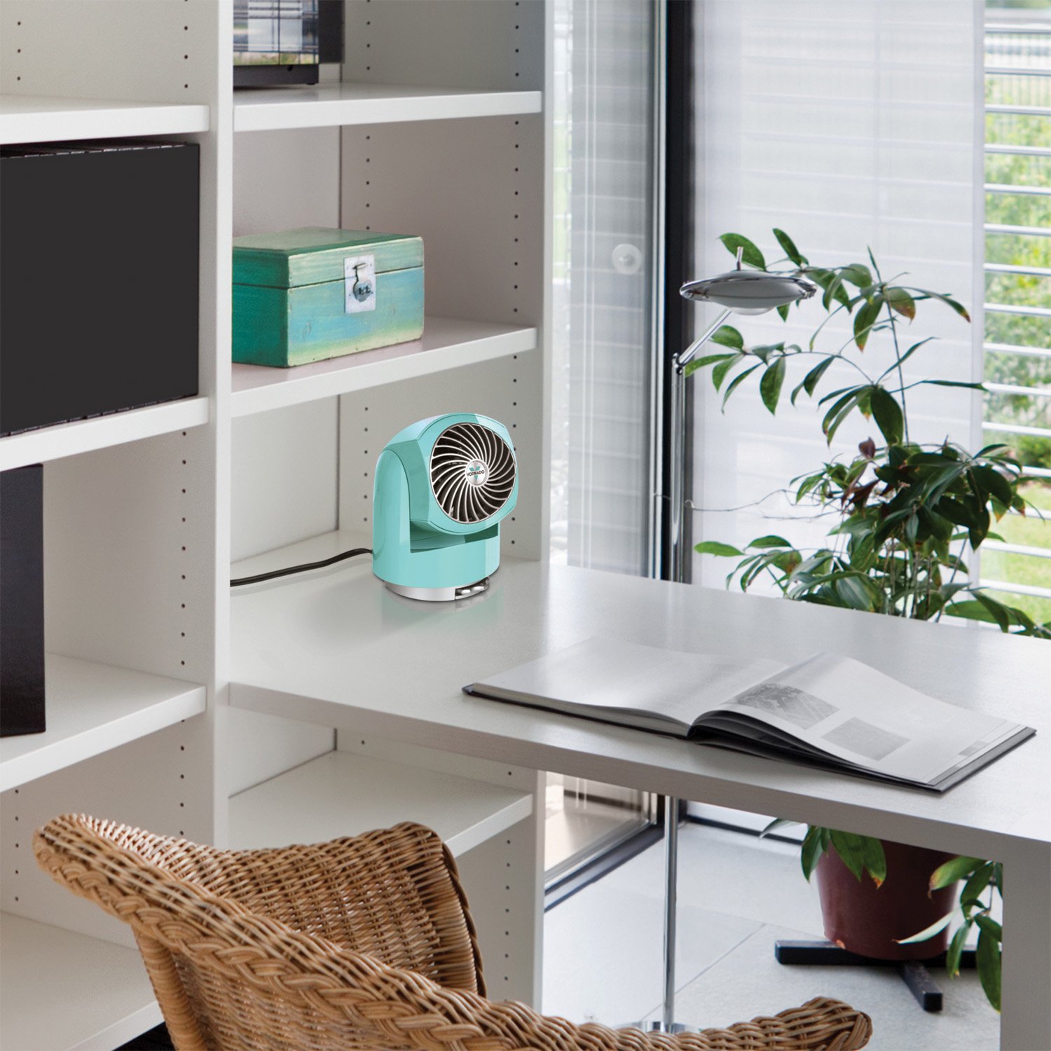 Foto 5 | Ventilador Vornado Flippi V6 Bliss Blue Small - Venta Internacional