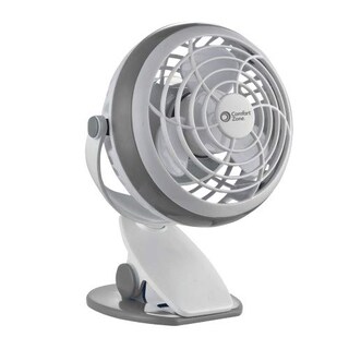 Foto 2 | Ventilador de Escritorio o Clip Comfort Zone de Doble Base con USB y Batería de 10 cm