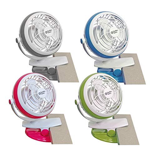Foto 5 | Ventilador de Escritorio o Clip Comfort Zone de Doble Base con USB y Batería de 10 cm