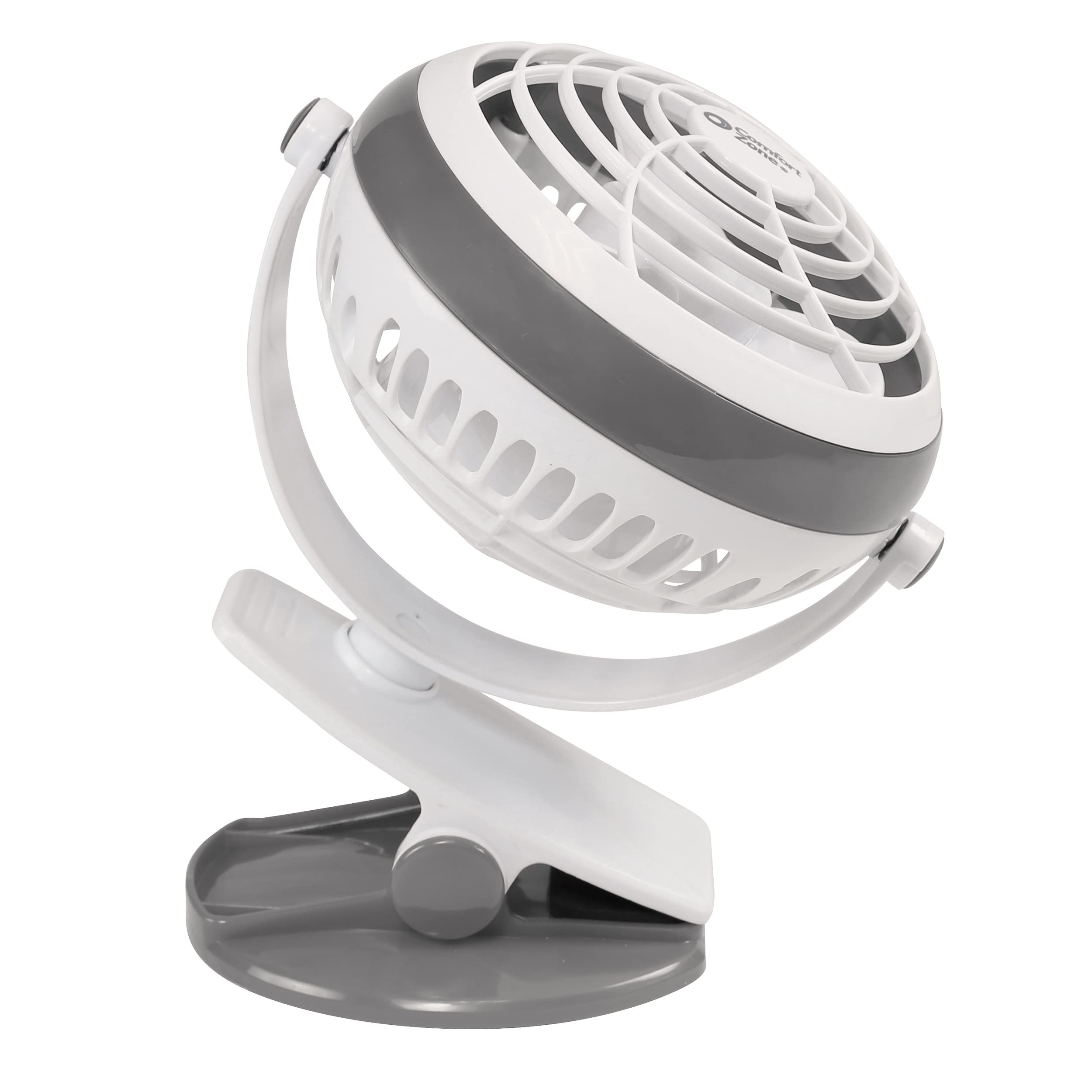 Foto 8 pulgar | Ventilador de Escritorio o Clip Comfort Zone de Doble Base con USB y Batería de 10 cm
