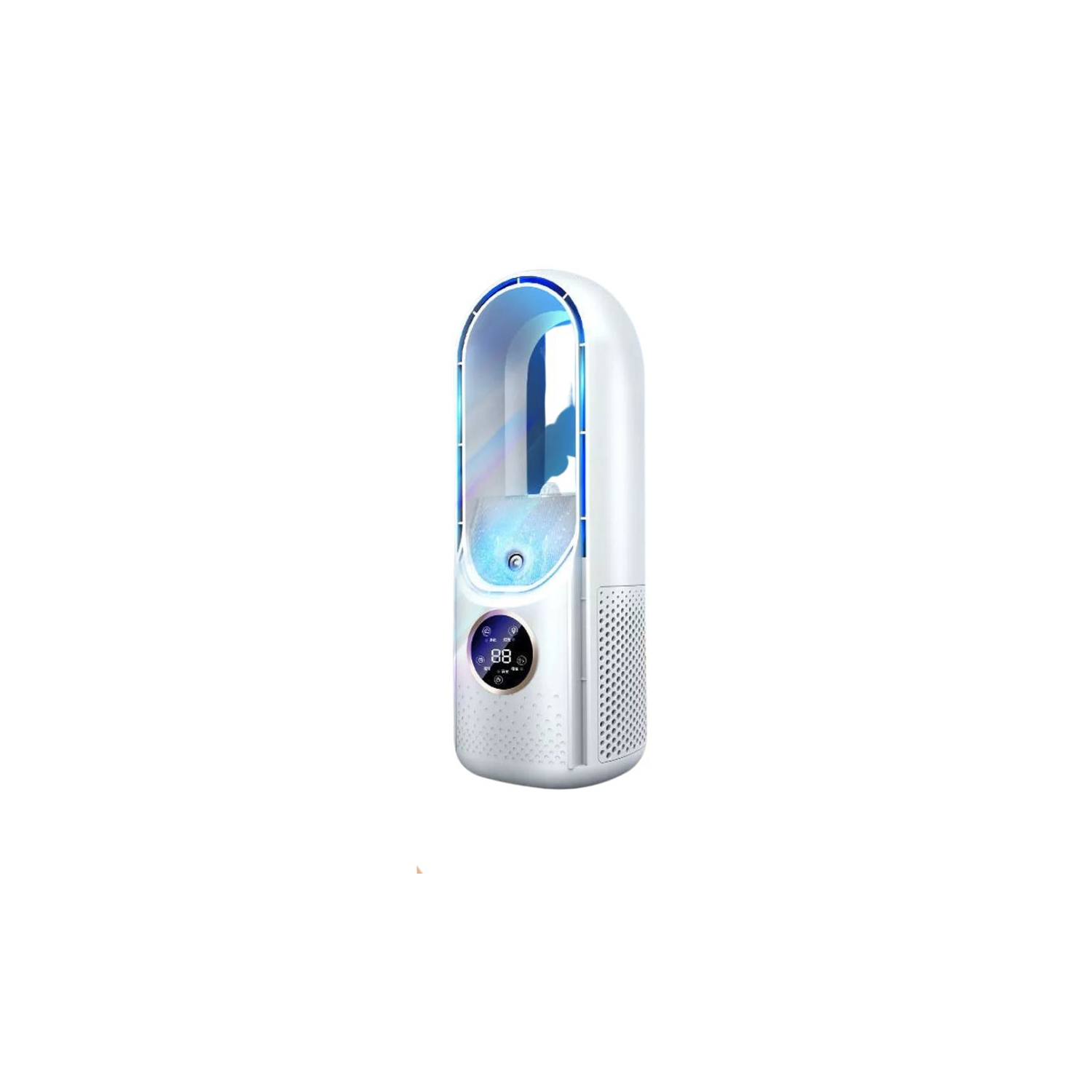 Foto 2 pulgar | Ventilador de Mesa Blanco Portátil-Venta Internacional