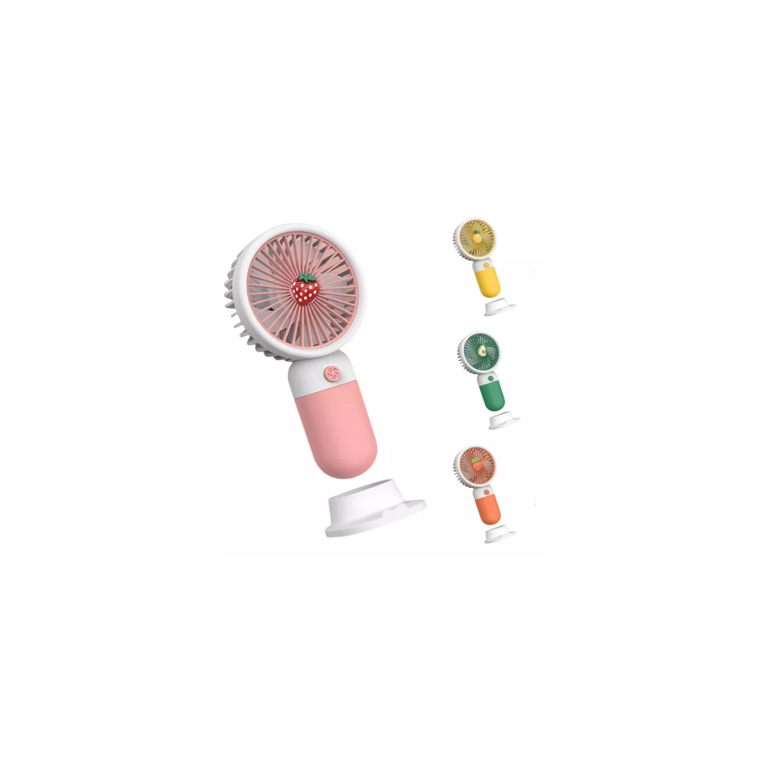 Foto 2 pulgar | Miniventilador de Escritorio Usb De 250 Mah con Diseño De Frutas - Venta Internacional