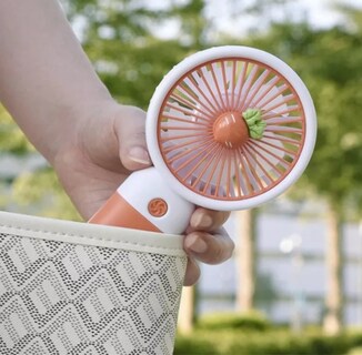 Foto 5 | Miniventilador de Escritorio Usb De 250 Mah con Diseño De Frutas - Venta Internacional