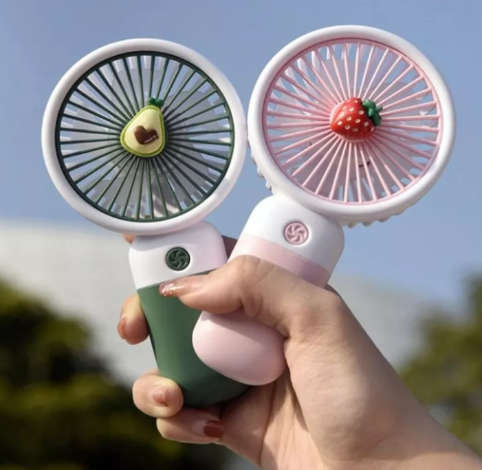 Foto 8 pulgar | Miniventilador de Escritorio Usb De 250 Mah con Diseño De Frutas - Venta Internacional