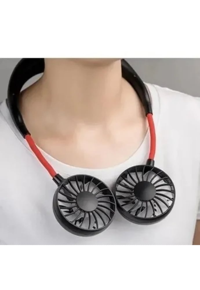 Foto 4 pulgar | Ventilador de Cuello Recargable Portátil con Rotación de 360 Grados - Venta Internacional