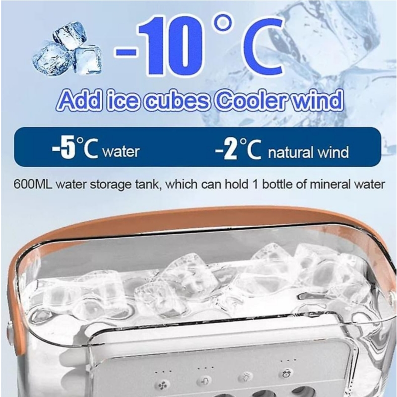 Foto 5 pulgar | Miniventilador con Humidificador Portátil USB - Venta Internacional