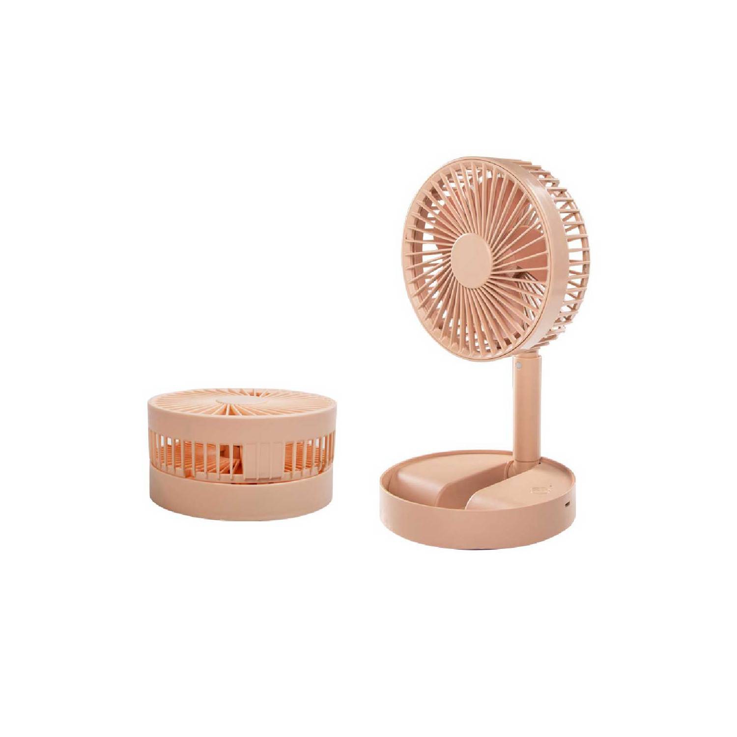 Foto 2 pulgar | Ventilador Portátil Plegable Recargable Rosa JH-2028 - Venta Internacional