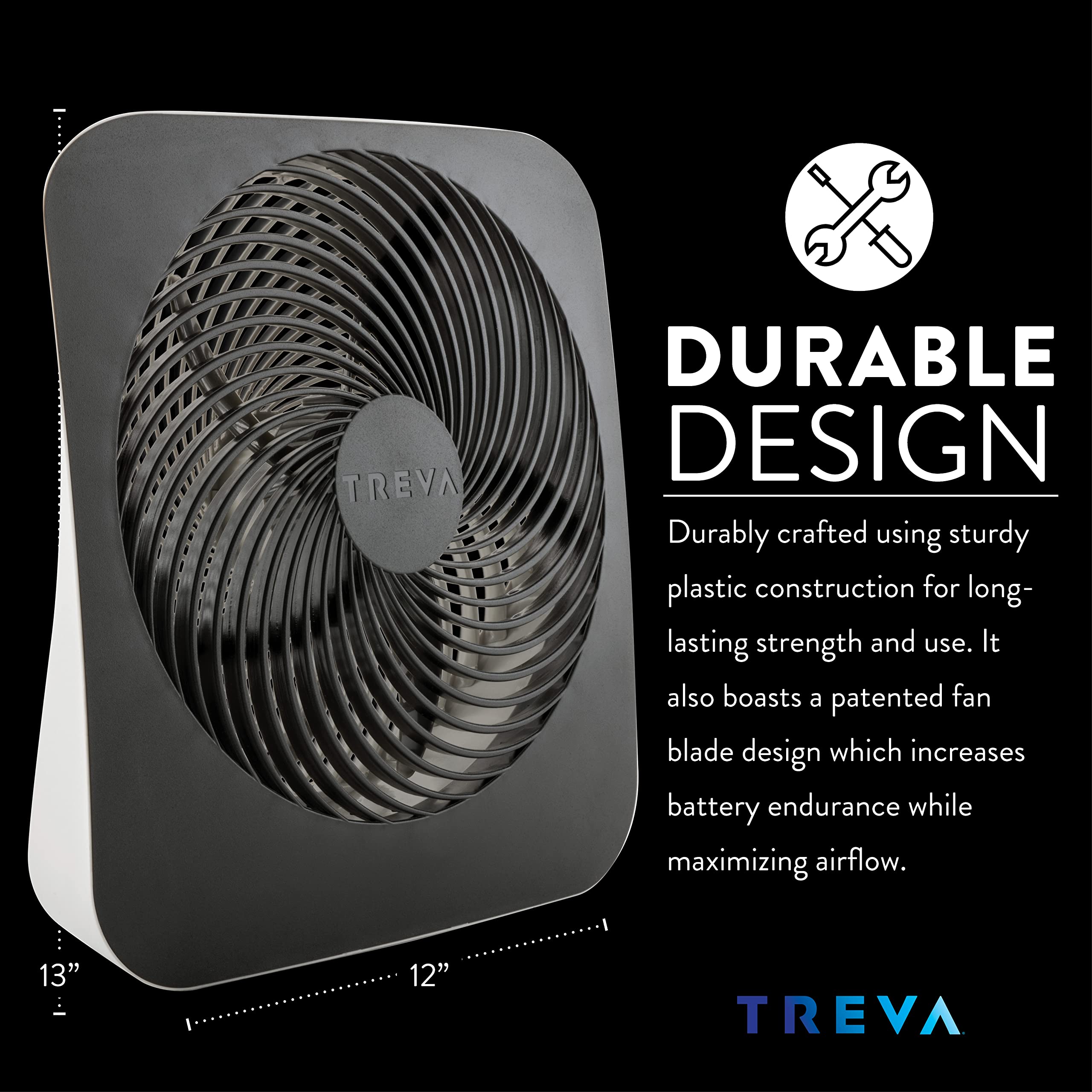 Foto 3 | Cooler Portátil Fan O2cool Treva con Batería y Puerto Usb - Venta Internacional