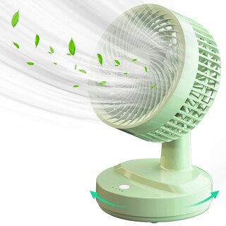Foto 1 | Ventilador Recargable Verde-Venta Internacional