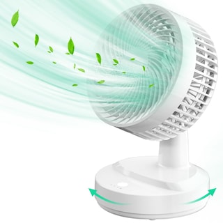 Foto 1 | Ventilador Recargable Blanco-Venta Internacional