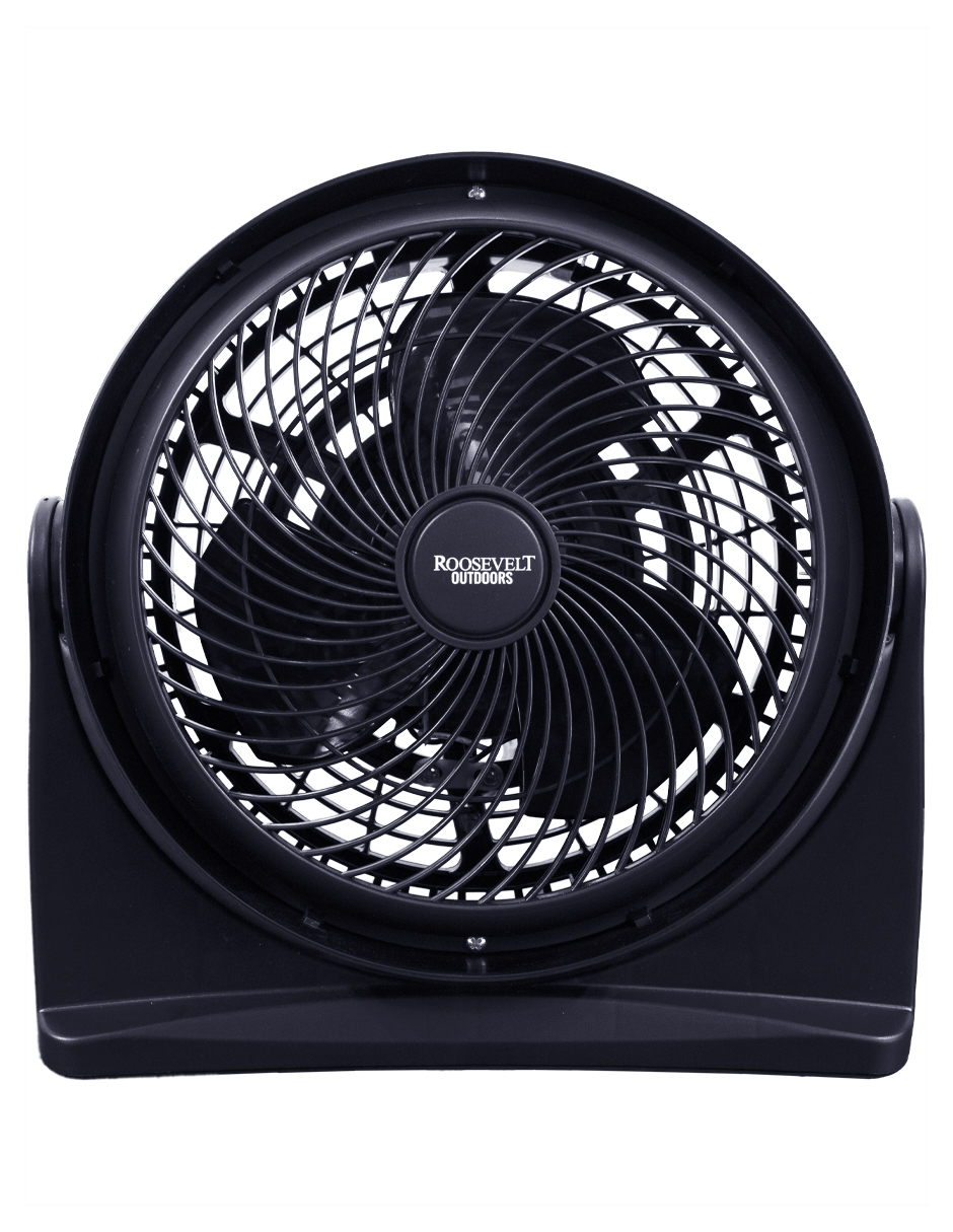 Ventilador Turbo Mesa O51 Roosevelt Outdoors Negro