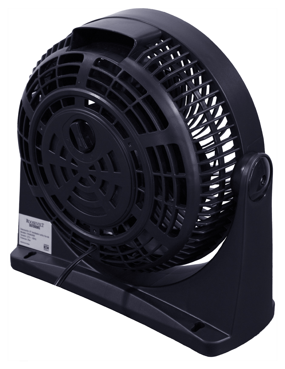 Foto 5 pulgar | Ventilador Turbo Mesa O51 Roosevelt Outdoors Negro