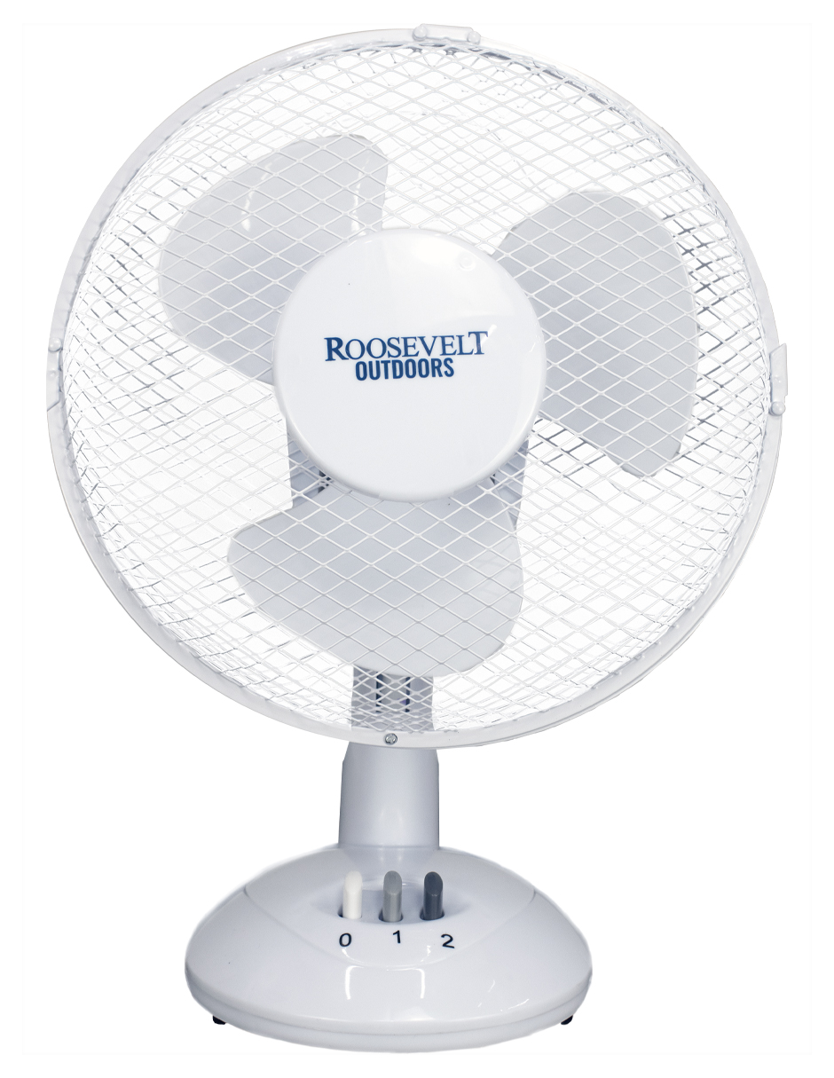 Ventilador De Escritorio O50 Roosevelt Outdoors Blanco